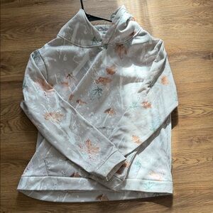 Camo Patterned Hoodie